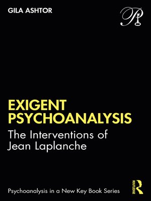 cover image of Exigent Psychoanalysis